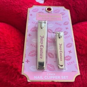 Juicy Couture nail clip set